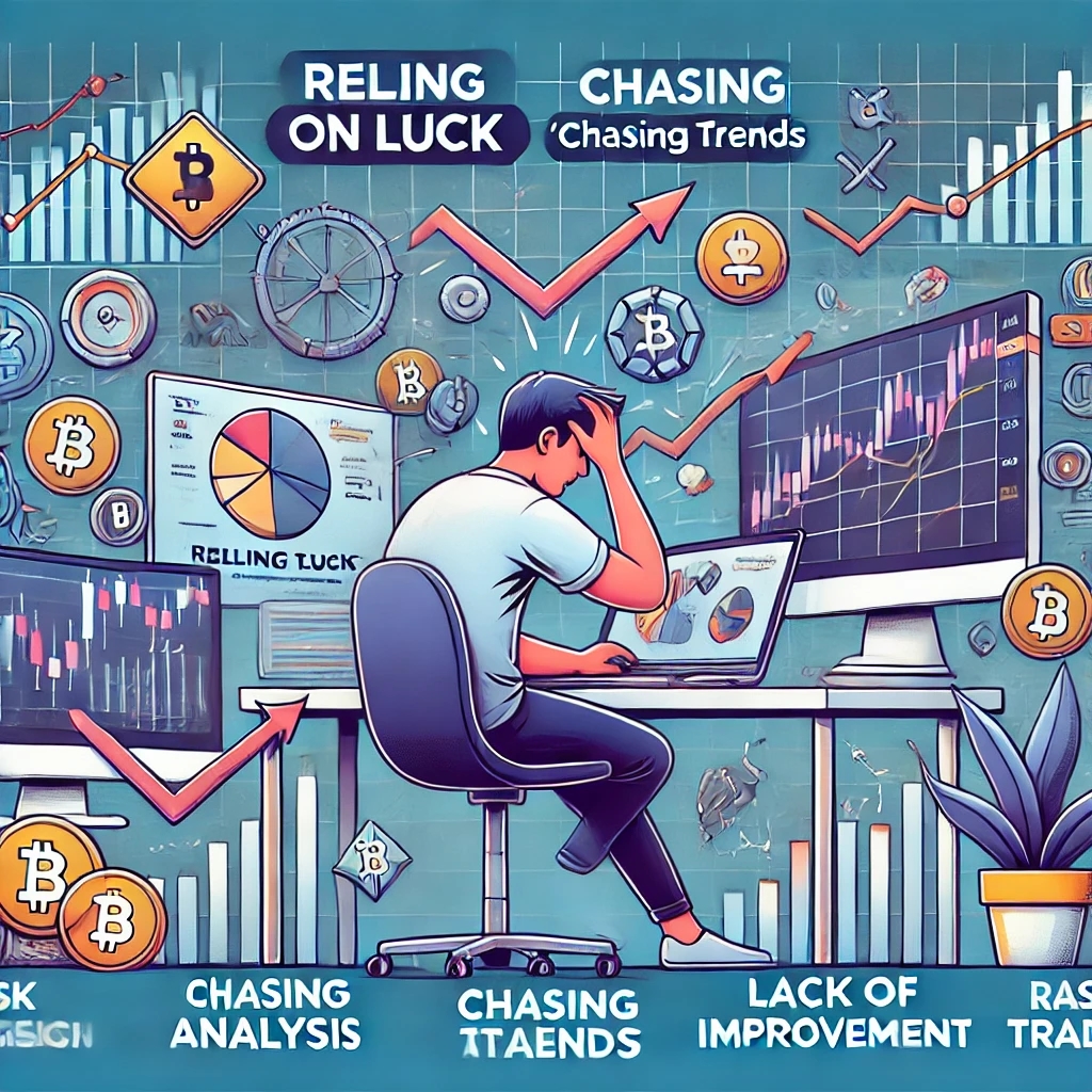 Dlaczego Nie Zarabiasz na Handlu Kryptowalutami
