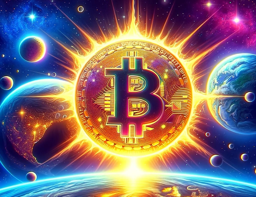 Bitcoin leci do słońca