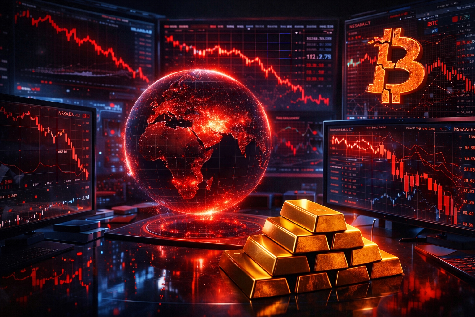 Czerwono wszędzie: co przestraszyło rynki 29 stycznia 2026