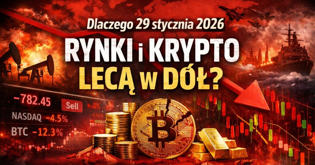 Globalna wyprzedaż - co wydarzyło się na giełdach i krypto 29-01