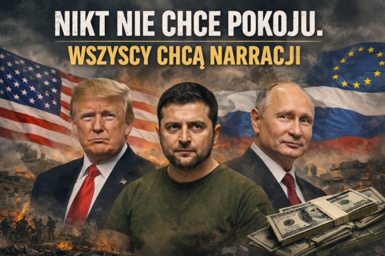 Nikt nie chce pokoju. Wszyscy chcą narracji