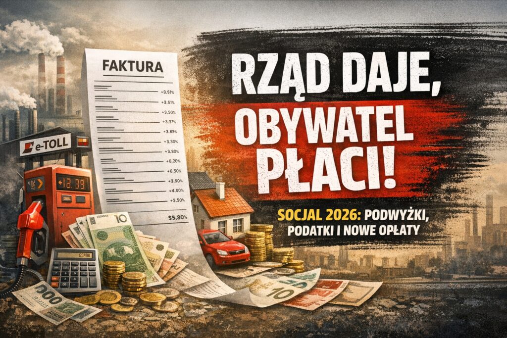socjal 2026, ZUS, ZUS 2026, składka zdrowotna, podatki w Polsce, inflacja