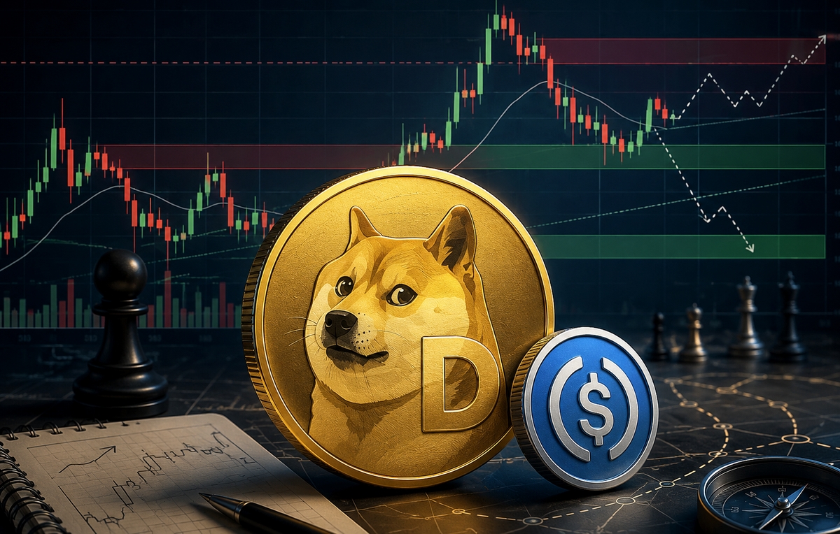 DOGE i USDC: nie ma magicznej ceny, jest tylko plan